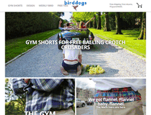 Tablet Screenshot of birddogs.com